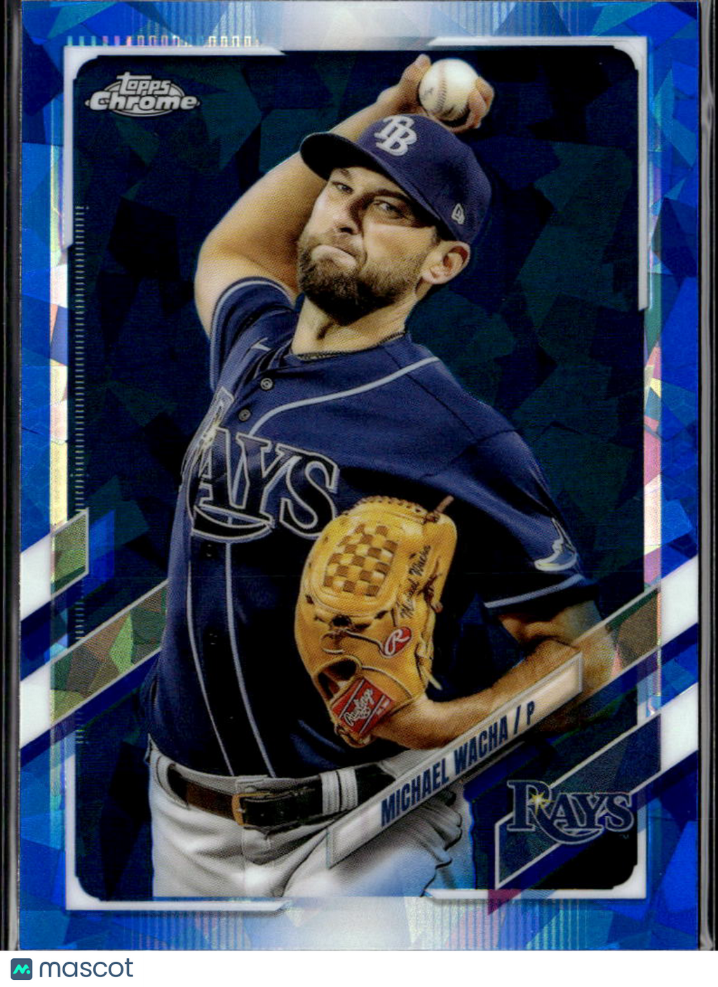 Michael Wacha 2021 Topps Chrome Update Sapphire Edition Tampa Bay Rays