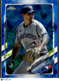 Ross Stripling 2021 Topps Chrome Sapphire Update Series Toronto Blue Jays