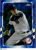 Chad Green 2021 Topps Chrome Update Sapphire Edition New York Yankees