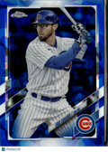 Eric Sogard 2021 Topps Chrome Update Blue Sapphire Refractor /38 Chicago Cubs