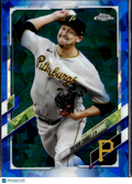 Trevor Cahill 2021 Topps Chrome Sapphire Edition Pittsburgh Pirates