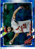 Daniel Ponce de Leon 2021 Topps Chrome Blue Sapphire St. Louis Cardinals