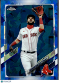 Marwin Gonzalez 2021 Topps Chrome Update Sapphire Edition Boston Red Sox