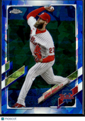 Archie Bradley 2021 Topps Chrome Update Sapphire Philadelphia Phillies