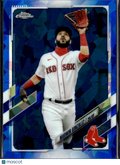 Marwin Gonzalez 2021 Topps Chrome Update Sapphire Edition Boston Red Sox