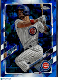 Patrick Wisdom 2021 Topps Chrome Update Series Blue Sapphire Chicago Cubs