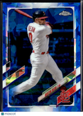 Austin Dean 2021 Topps Chrome Blue Sapphire Refractor St. Louis Cardinals