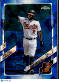 Freddy Galvis 2021 Topps Chrome Update Series Sapphire Edition Baltimore Orioles