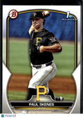 Paul Skenes 2023 Bowman Draft 1st Rookie RC Pittsburgh Pirates
