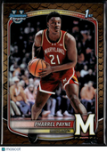 Pharrel Payne 2025 Bowman Chrome 1st Reptilian Refractor Maryland Terrapins