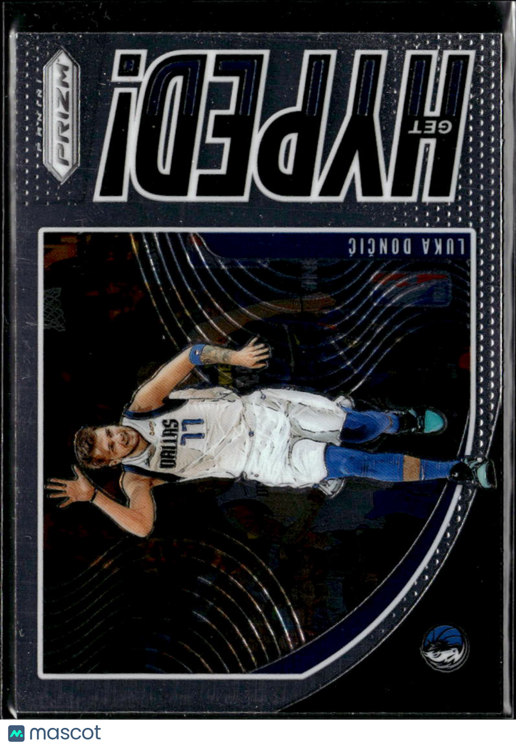 Luka Dončić 2019 Panini Prizm Get Hyped! 2nd Year Dallas Mavericks