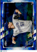 Brady Singer 2021 Topps Chrome Update Series RC Sapphire Kansas City Royals