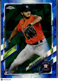 Nivaldo Rodriguez 2021 Topps Chrome Sapphire Update RC Houston Astros