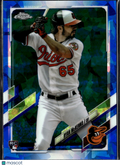 Ryan McKenna 2021 Topps Chrome Update Sapphire Edition RC Baltimore Orioles