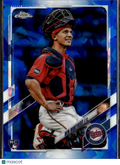 Ben Rortvedt 2021 Topps Chrome Update Series RC Blue Sapphire Minnesota Twins