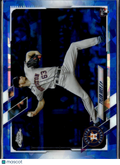 Tyler Ivey 2021 Topps Chrome Update Sapphire Edition RC Blue Houston Astros