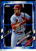 Dylan Carlson 2021 Topps Chrome Update Sapphire Edition RC St. Louis Cardinals