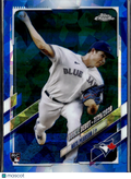 Nate Pearson 2021 Topps Chrome Sapphire Edition RC Toronto Blue Jays