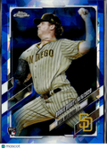 Ryan Weathers 2021 Topps Chrome Sapphire Update RC San Diego Padres