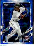 Nick Gordon 2021 Topps Chrome Update Series RC Sapphire Edition Minnesota Twins