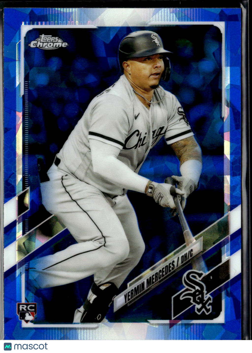 Yermin Mercedes 2021 Topps Chrome Sapphire Edition RC Blue Chicago White Sox