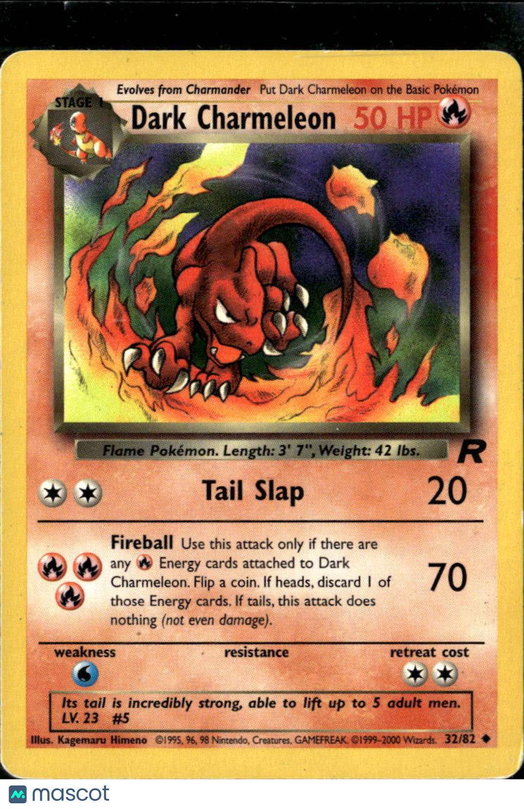 Dark Charmeleon 2000 Team Rocket Uncommon #32/82