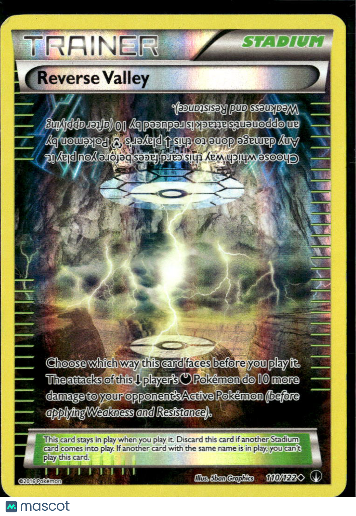 Reverse Valley 2016 BREAKpoint Reverse Holo Uncommon #110/122