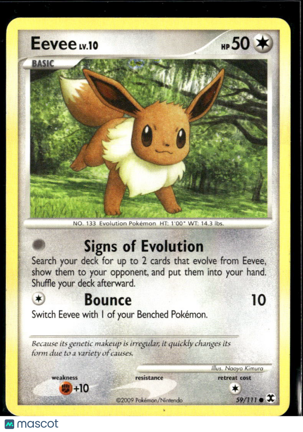 Eevee 2013 Platinum – Rising Rivals #59/111