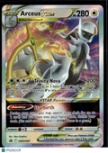 Arceus VSTAR 2020 Sword & Shield Holo Black Star Promo #SWSH307