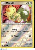 Meowth 2019 Unbroken Bonds Reverse Holo #147/214