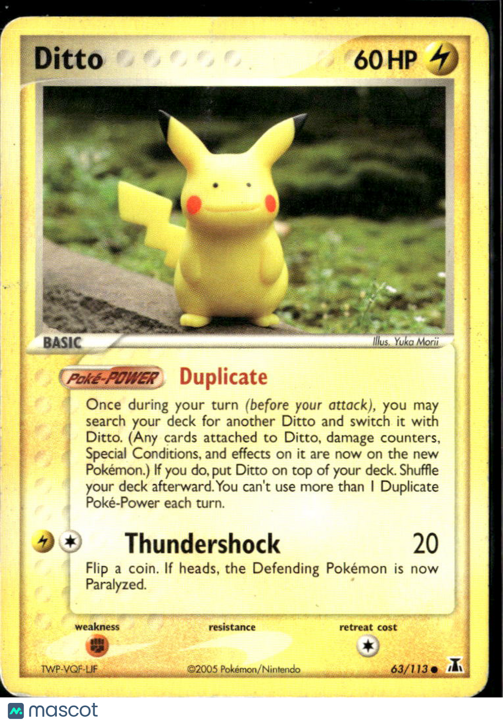 Ditto EX Delta Species #63/113