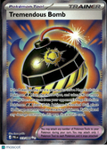 Tremendous Bomb 2026 Pitch Black Holo Secret Rare SR UR #113/84