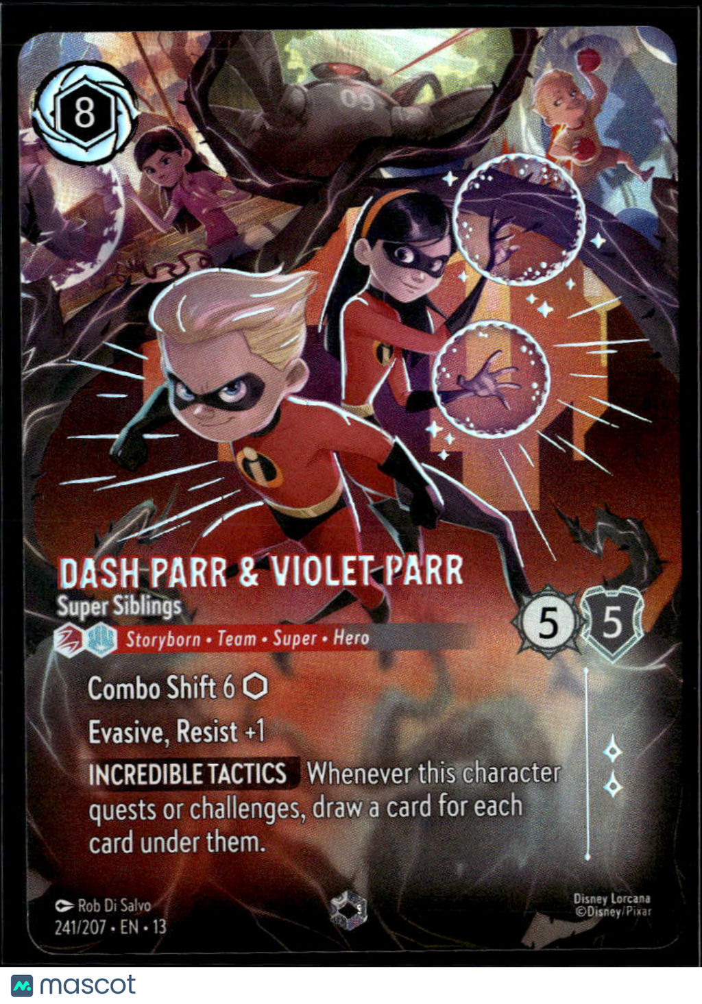 Dash Parr Violet Parr Shimmering Skies