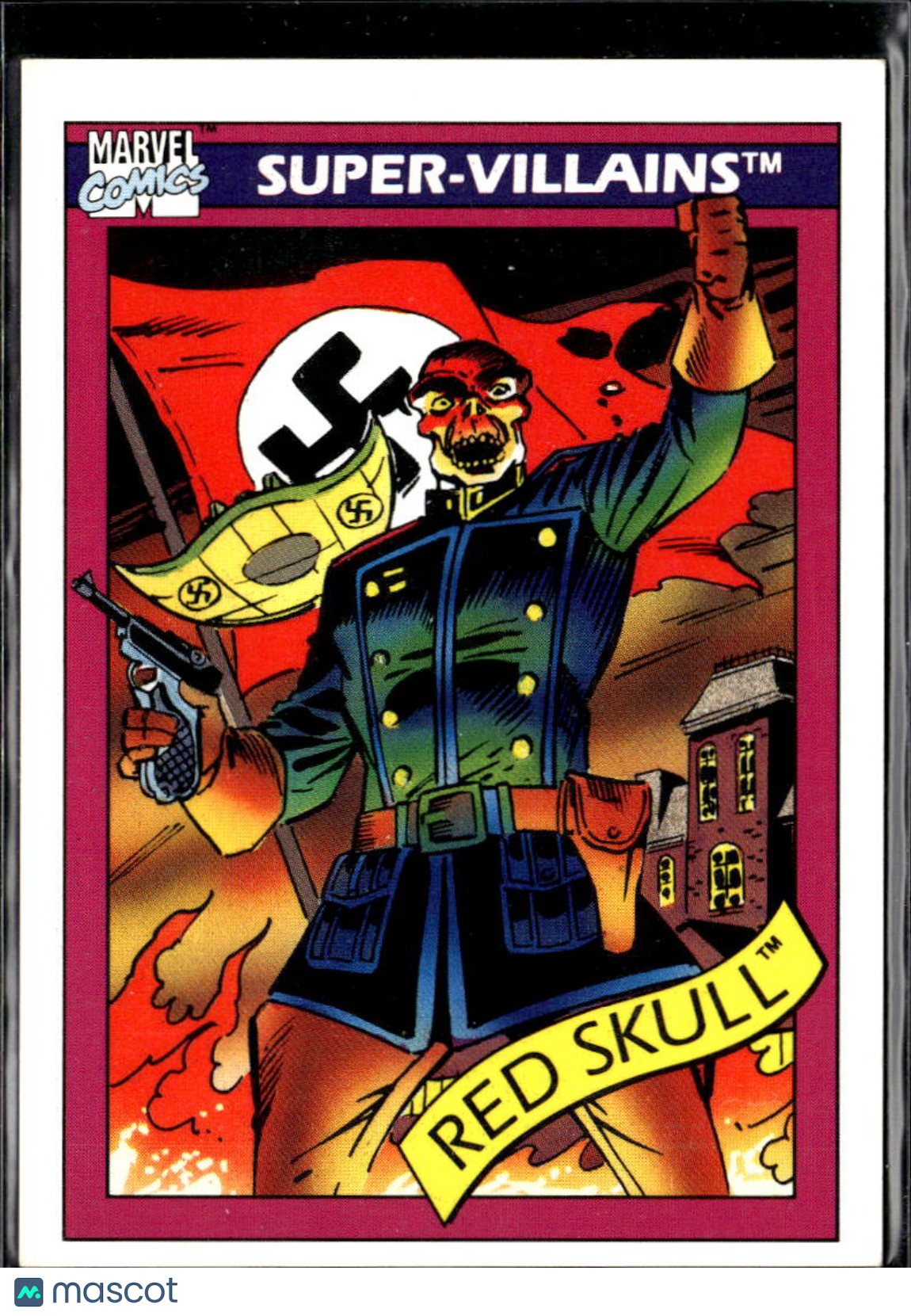 Red Skull 1990 Impel Marvel Universe #81