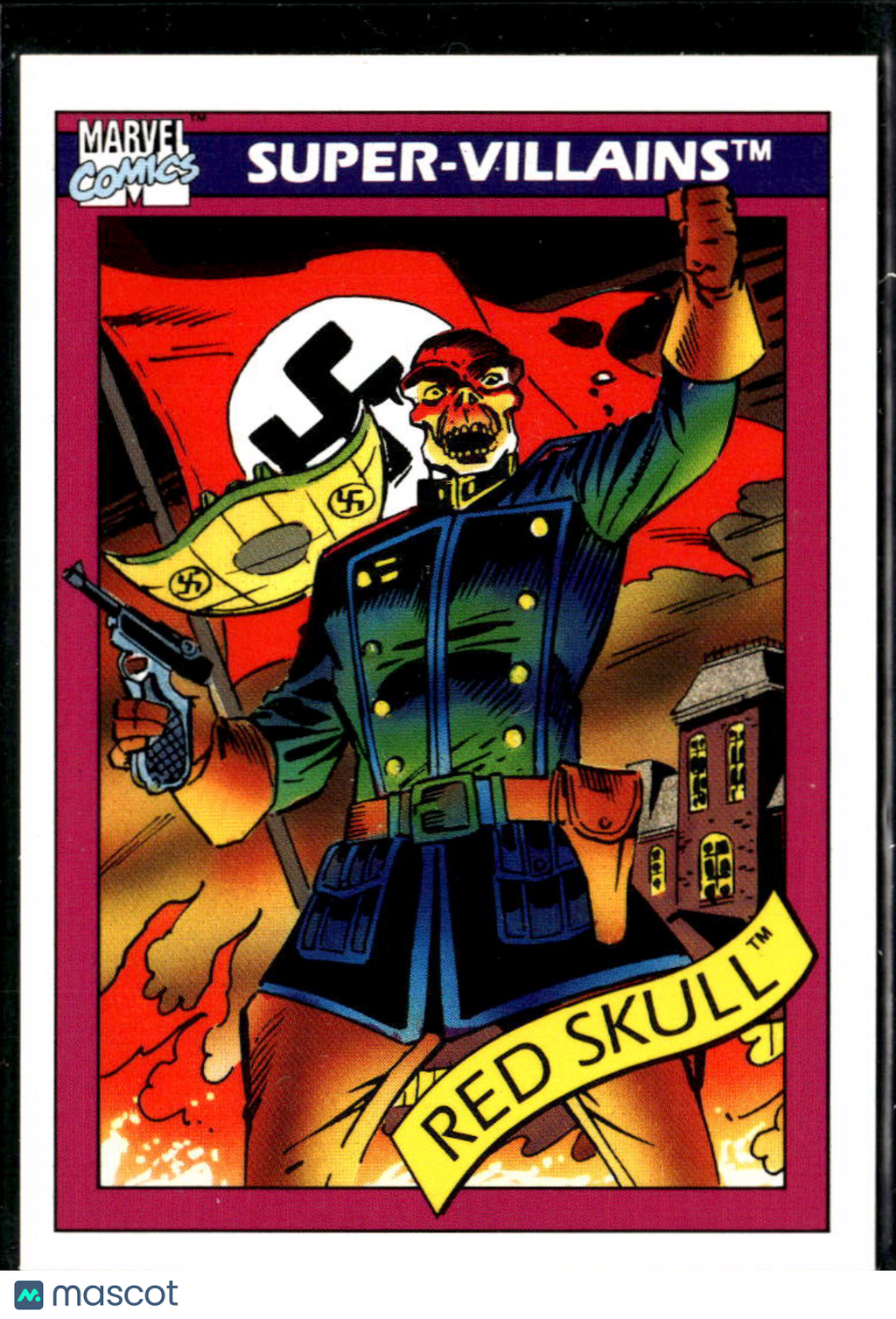 Red Skull 1990 Impel Marvel Universe #81