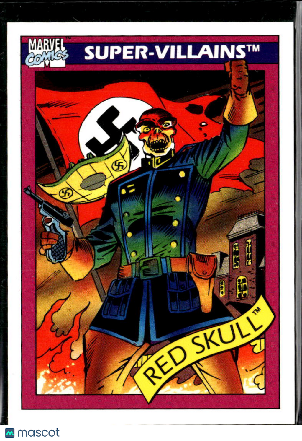 Red Skull 1990 Impel Marvel Universe #81