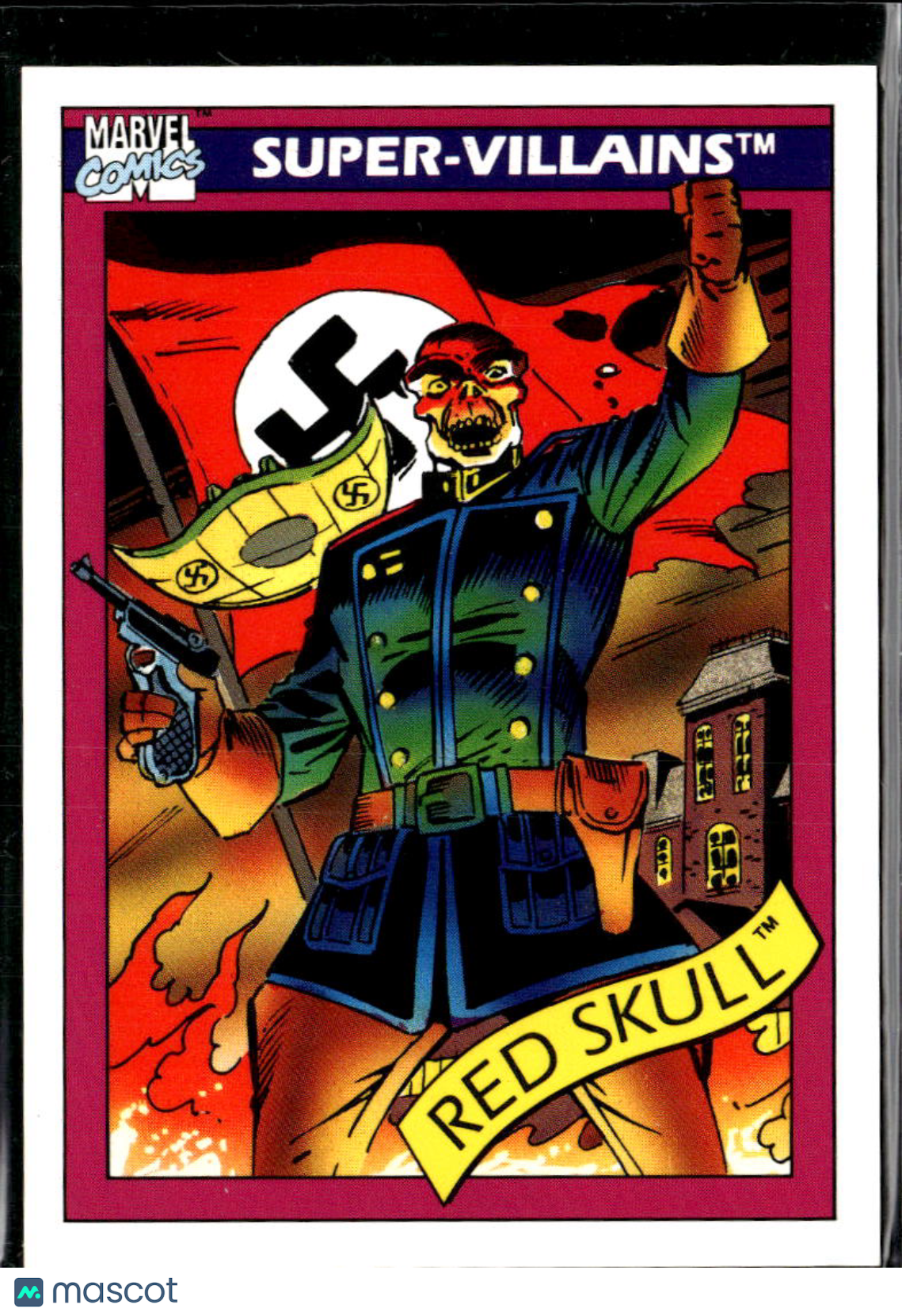 Red Skull 1990 Impel Marvel Universe #81