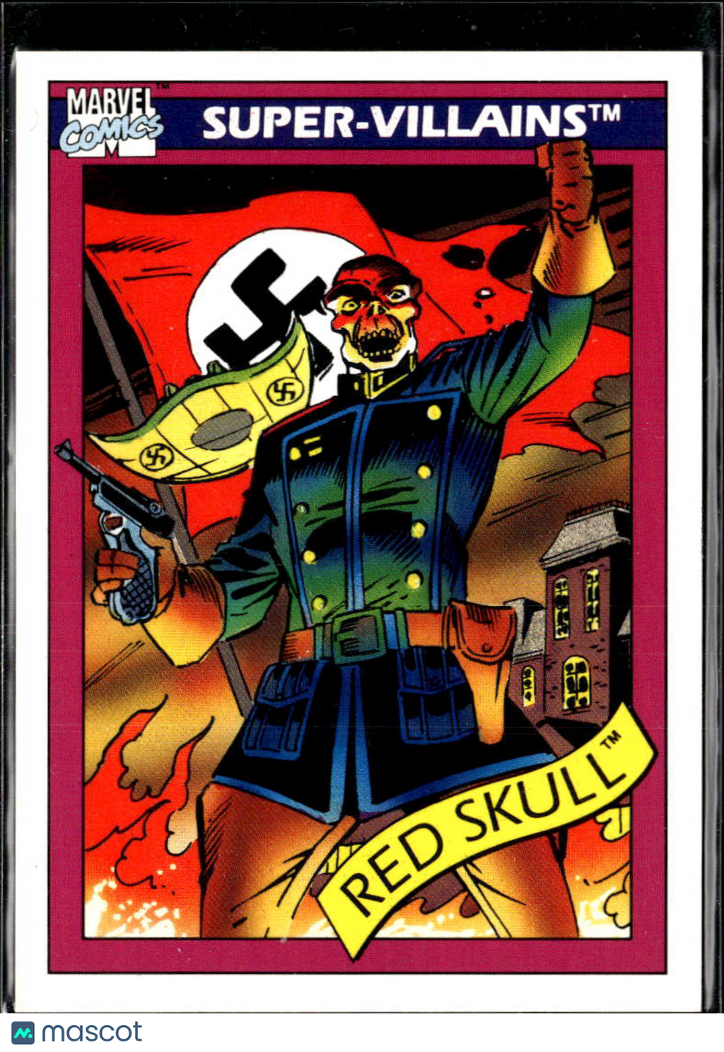 Red Skull 1990 Impel Marvel Universe #81