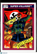 Red Skull 1990 Impel Marvel Universe #81