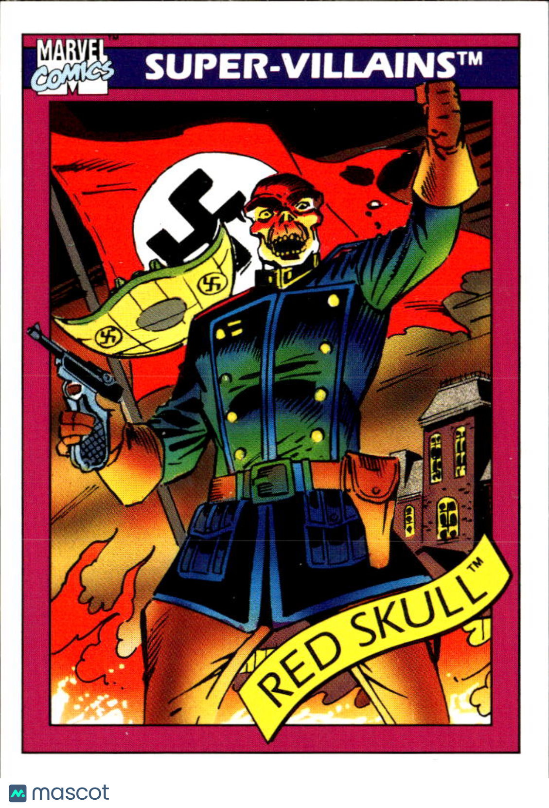 Red Skull 1990 Impel Marvel Universe #81