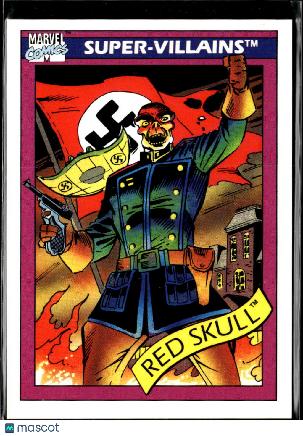 Red Skull 1990 Impel Marvel Universe #81