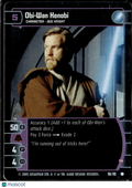 Obi-Wan Kenobi 2005 Wizards of the Coast Star Wars Foil Trading Card Game