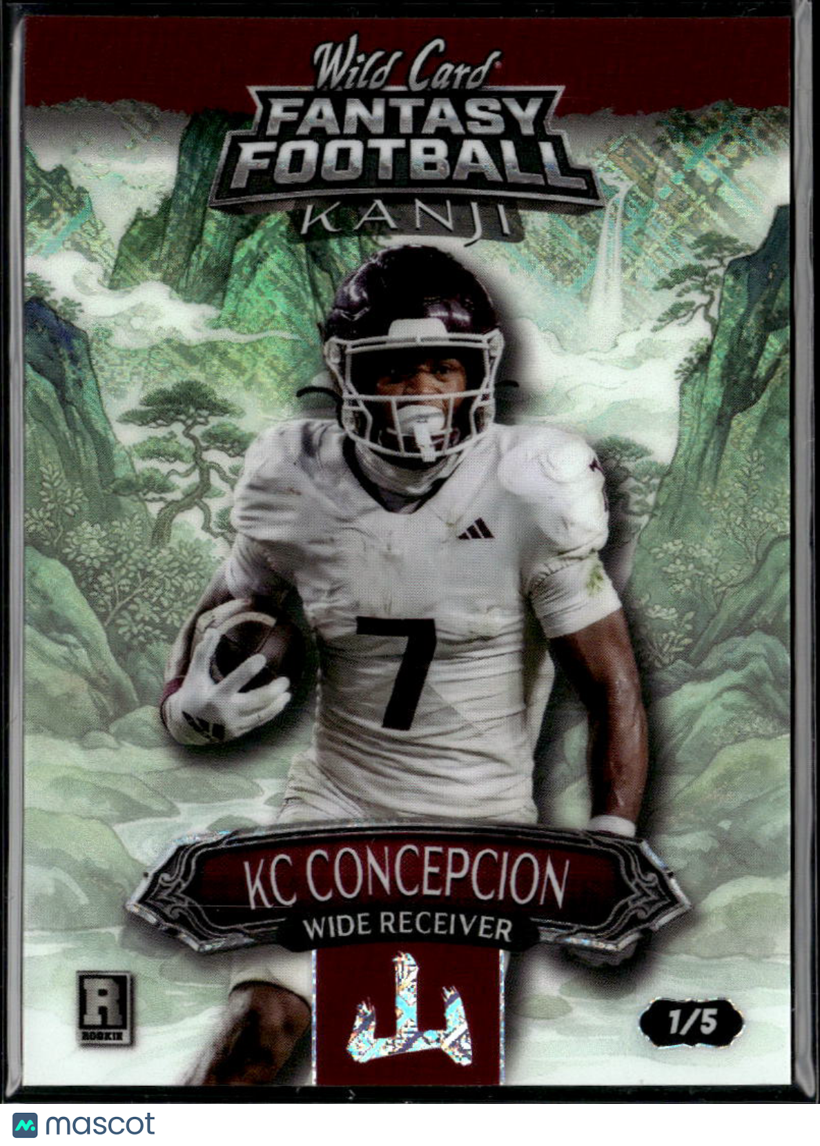 KC Concepcion 2026 Wild Card Rookie RC Kanji Texas A&M 1/5