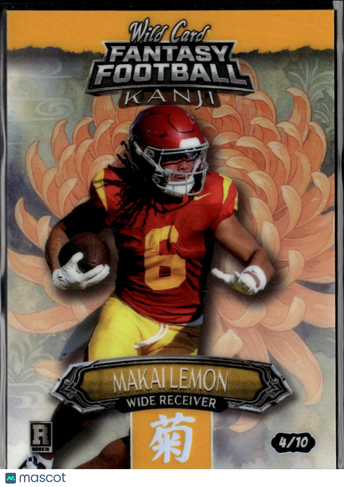 Makai Lemon 2026 Wild Card Rookei RC Kanji /10 USC Trojans