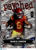 Makai Lemon 2026 Wild Card Alumination Psyched /5 USC Trojans
