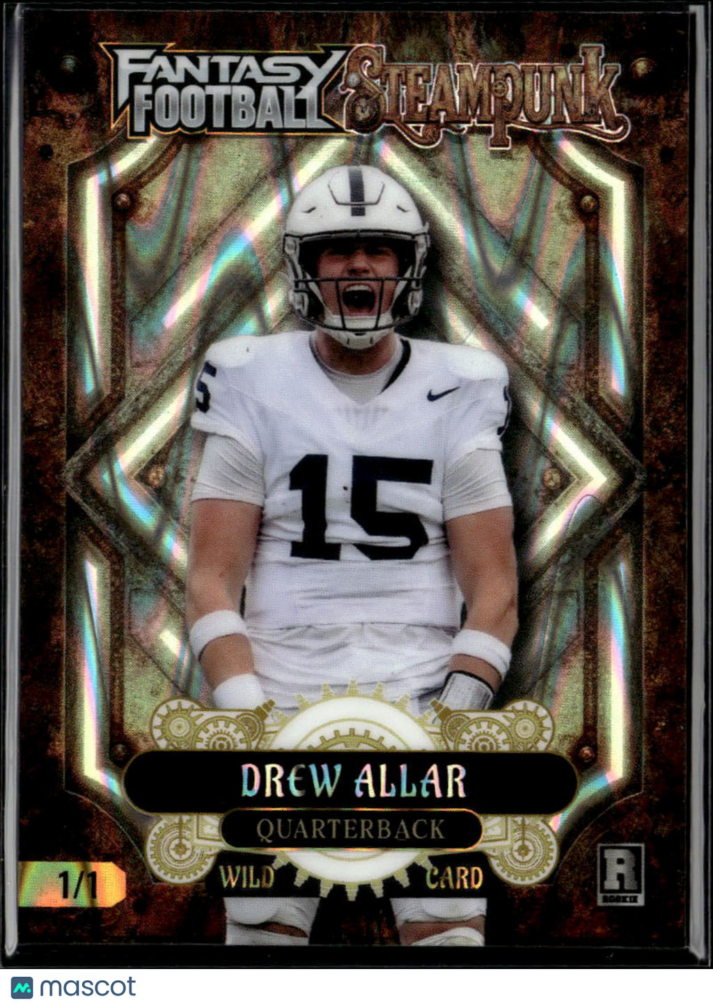 Drew Allar 2026 Wild Card Steampunk Rookie RC Penn State 1/1