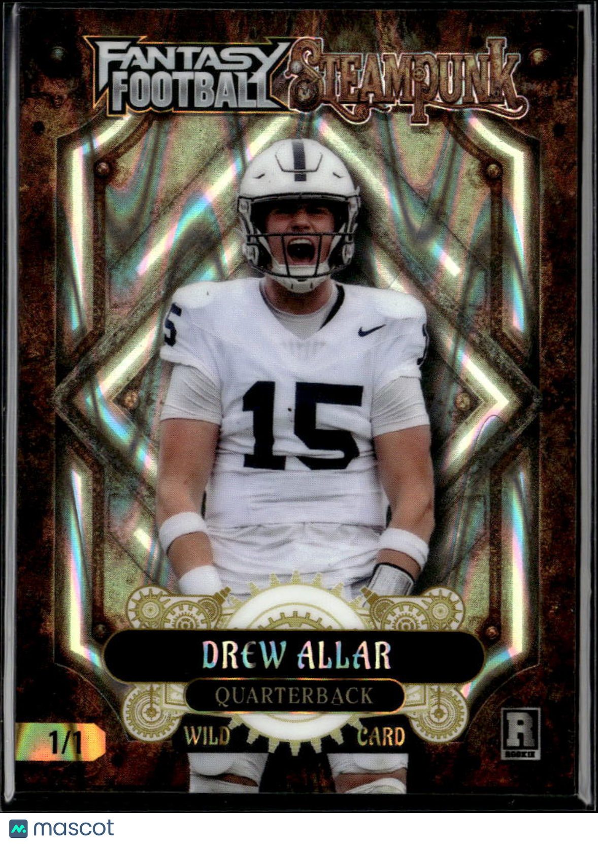 Drew Allar 2026 Wild Card Steampunk Rookie RC Penn State 1/1