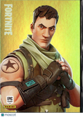 Highrise Assault Trooper 2019 Panini Fortnite HOLO Outfit #128