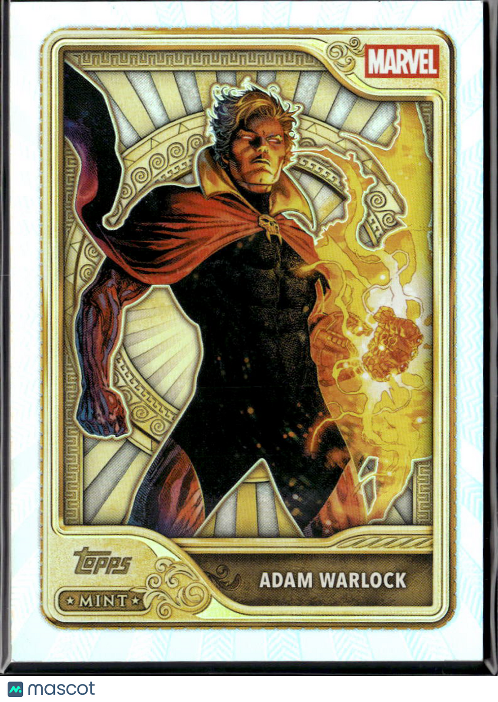 Adam Warlock 2026 Topps Mint Marvel Gold Card #91