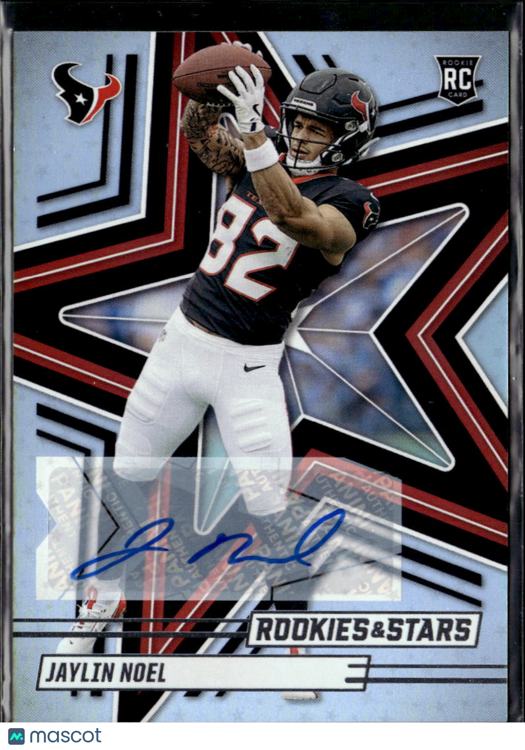 Jaylin Noel 2025 Rookies & Stars Auto Autograph RC Houston Texans